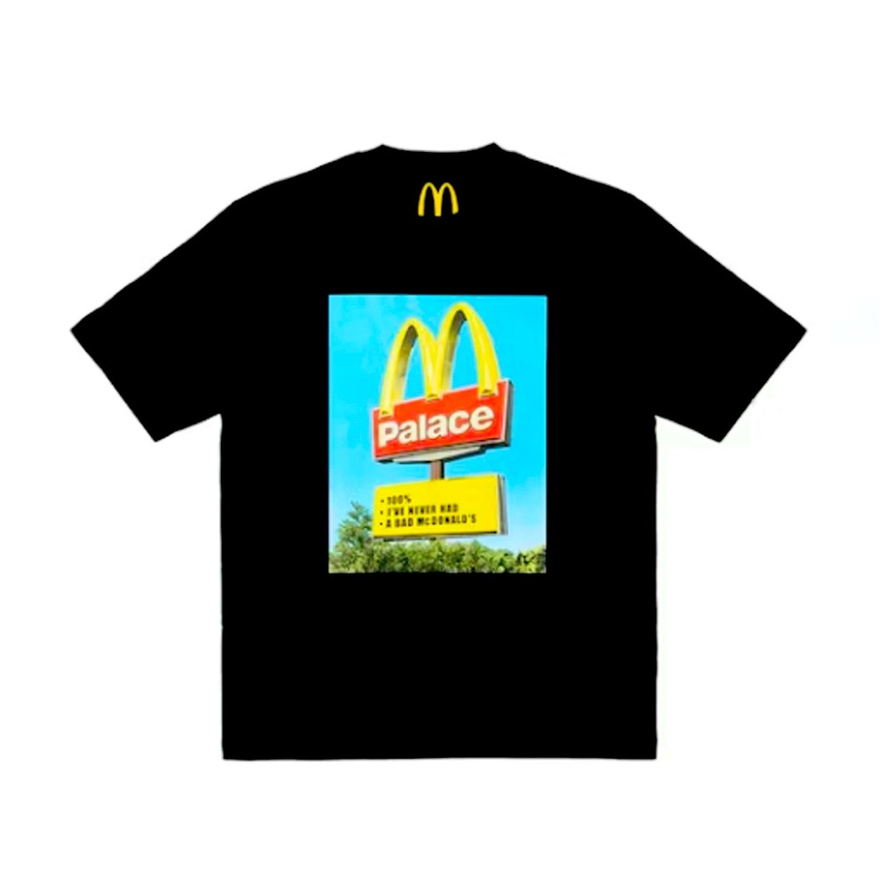 Palace x McDonald’s “I’ve Never Had a Bad McDonald’s” Tee – Size Small (BNIB)